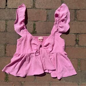 Urban outfitters pink top